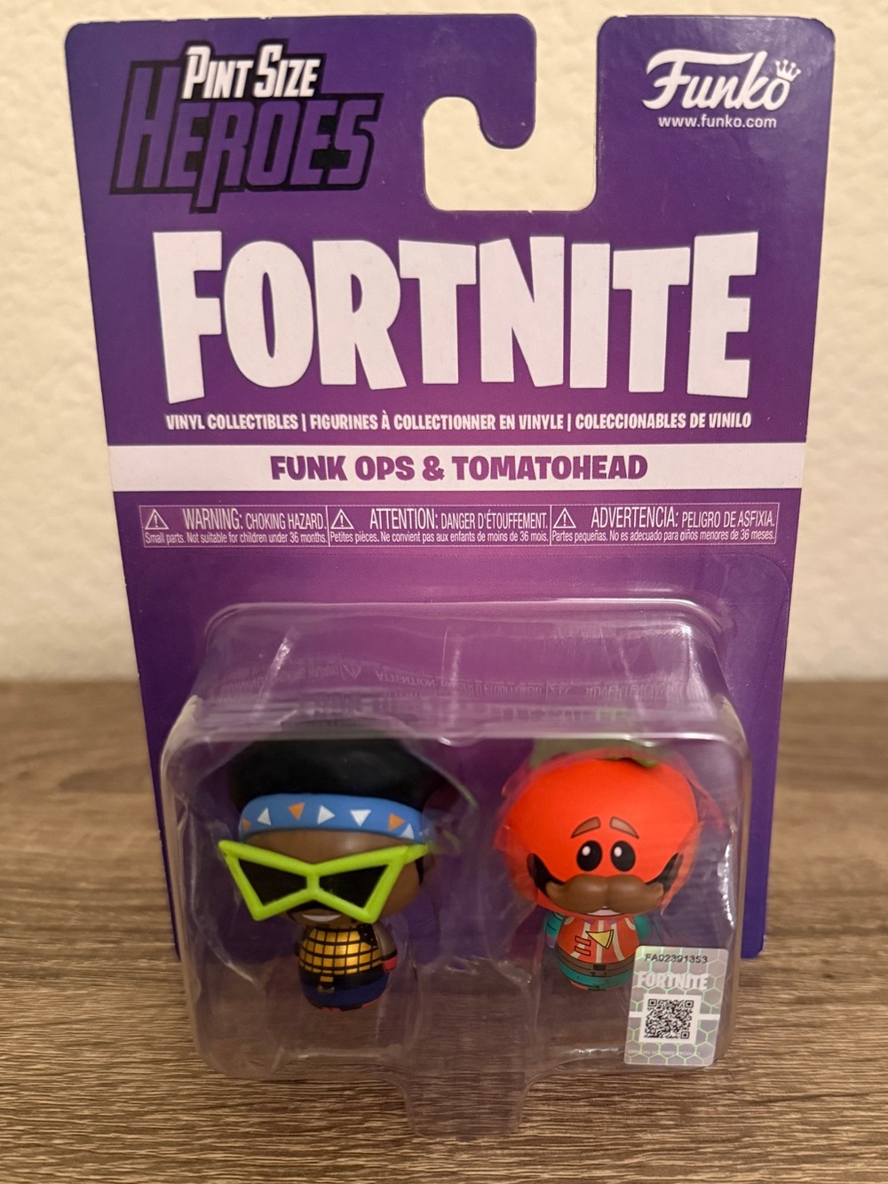 Fortnite Funk Ops and Tomatohead Pint Size Heroes 2-Pack